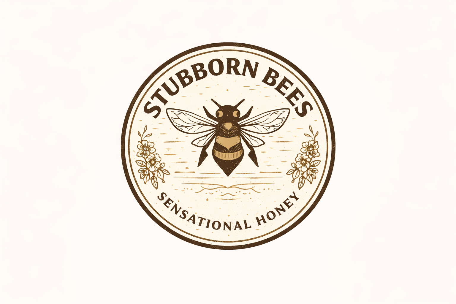 Stubborn Bees Logo
